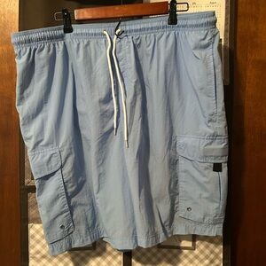 Light Blue Men's Cargo Shorts